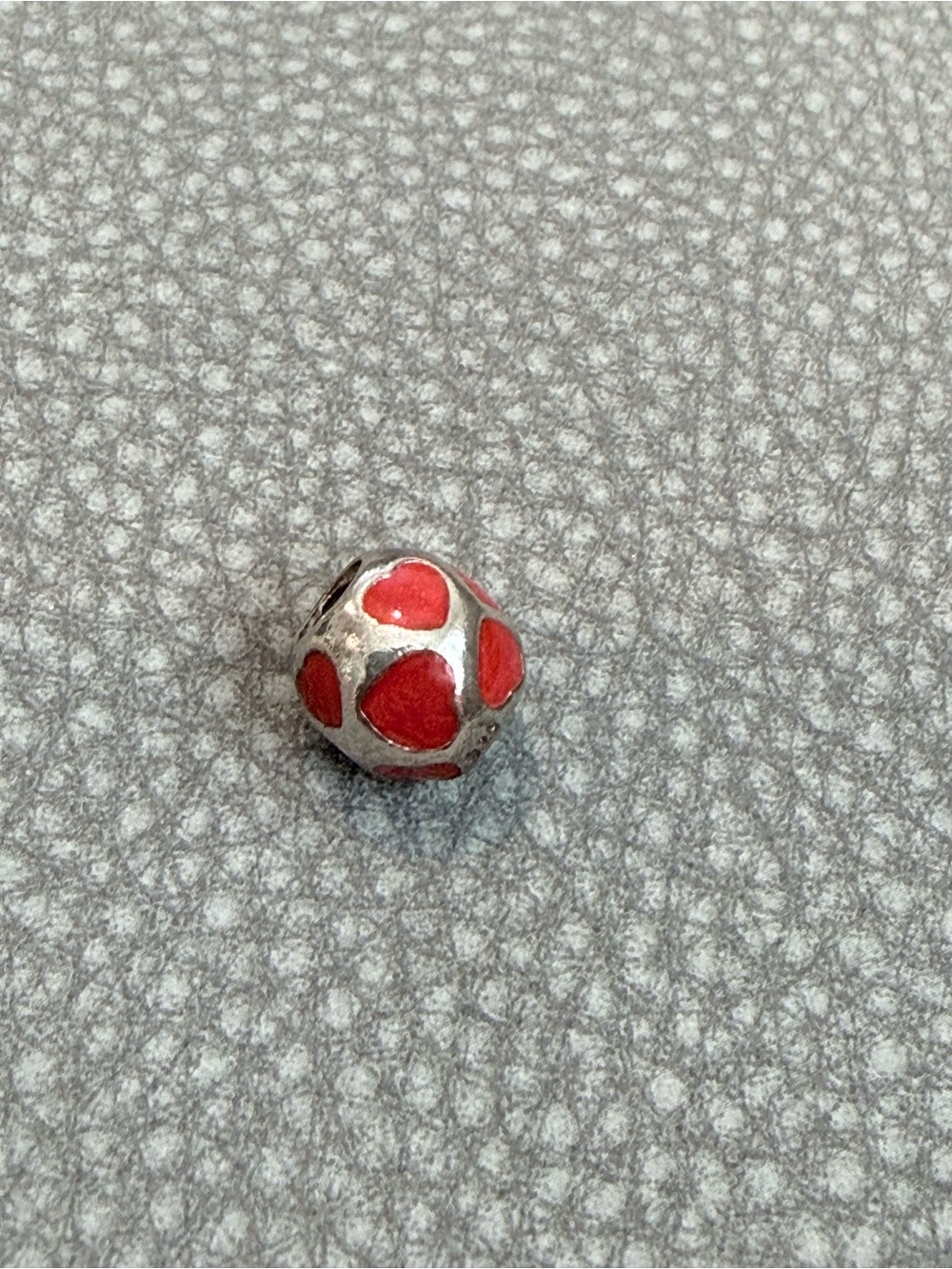 Pandora Red Heart Accent Charm